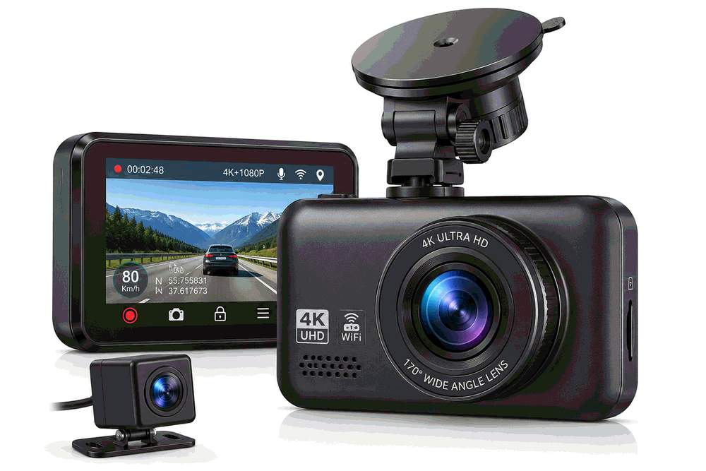 UltraVision 4K GPS Dash Camera